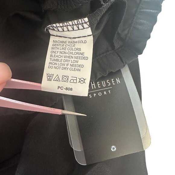 Van Heusen Sport Packable Hooded Windbreaker Jacket XXL Black Gorpcore Outdoor - Picture 4 of 8